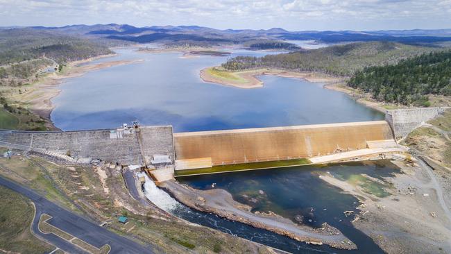 Paradise Dam near Bundaberg. Picture: John Wilson