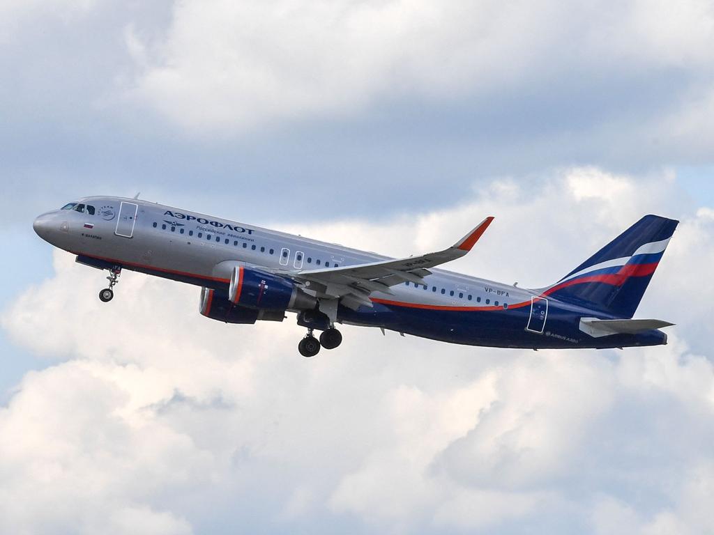 An Aeroflot Airbus A320 aircraft.