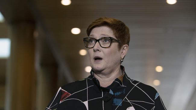 Senator Marise Payne. Picture: NCA NewsWire / Gary Ramage