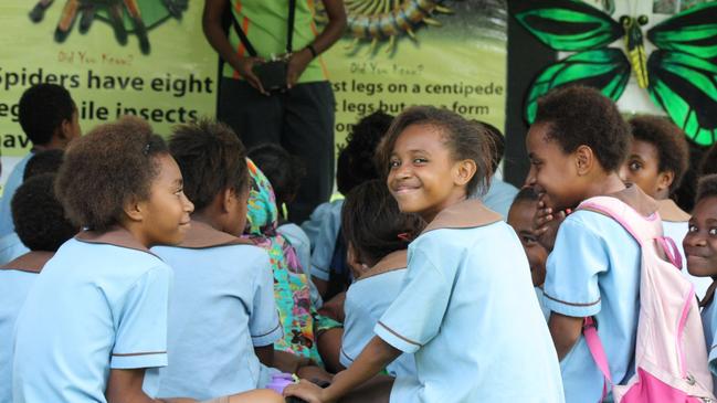 Port Moresby Nature Park plays an important role in educating schoolchildren about wildlife and biodiversity in PNG. Picture: Michelle McGeorge