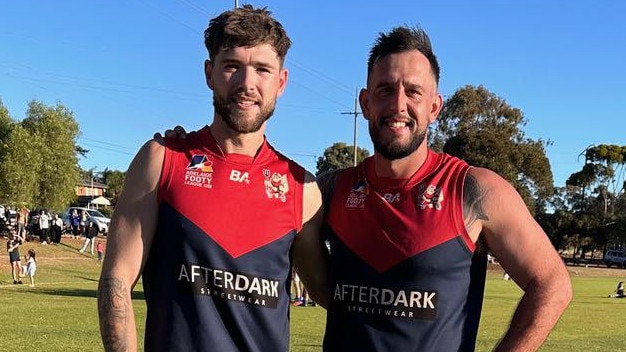 Luke McCormick-Smith (left). Picture: Supplied