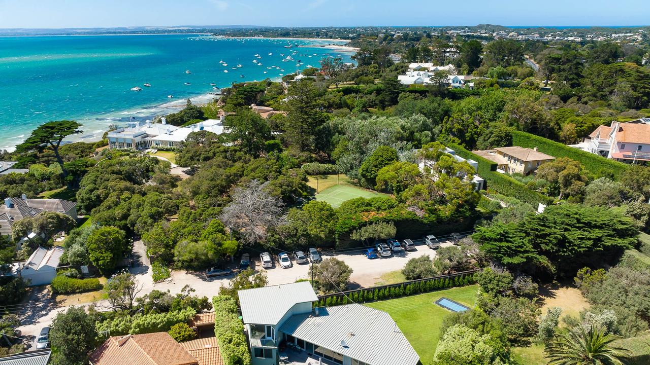 The affluent suburb of Portsea is a beloved spot among Victoria’s elite. Picture: Supplied.