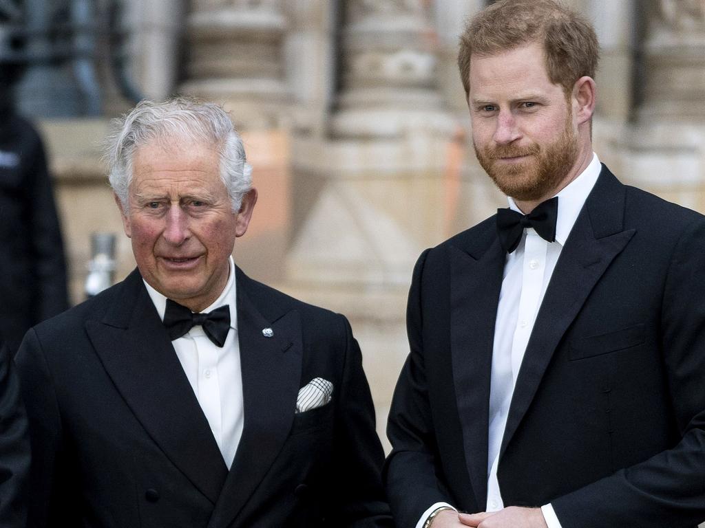 King Charles seen with Prince Harry and Meghan Markle | news.com.au ...