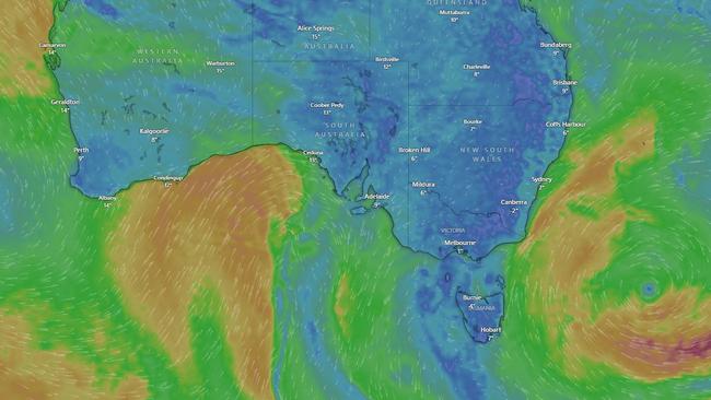 Temperatures plunged to freezing levels on Wednesday