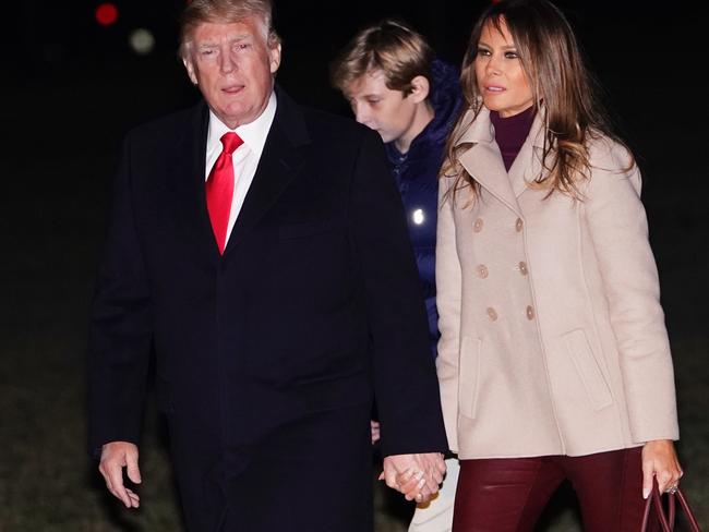 The lives of US President Donald Trump and First Lady Melania Trump have been portrayed differently to what they say is true. Picture: AFP