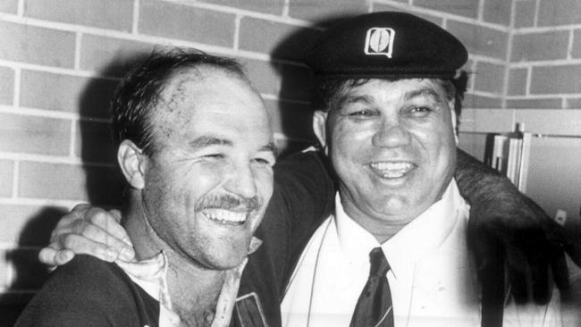 Not only a great player, Arthur Beetson also enjoyed success as a coach at Origin level.