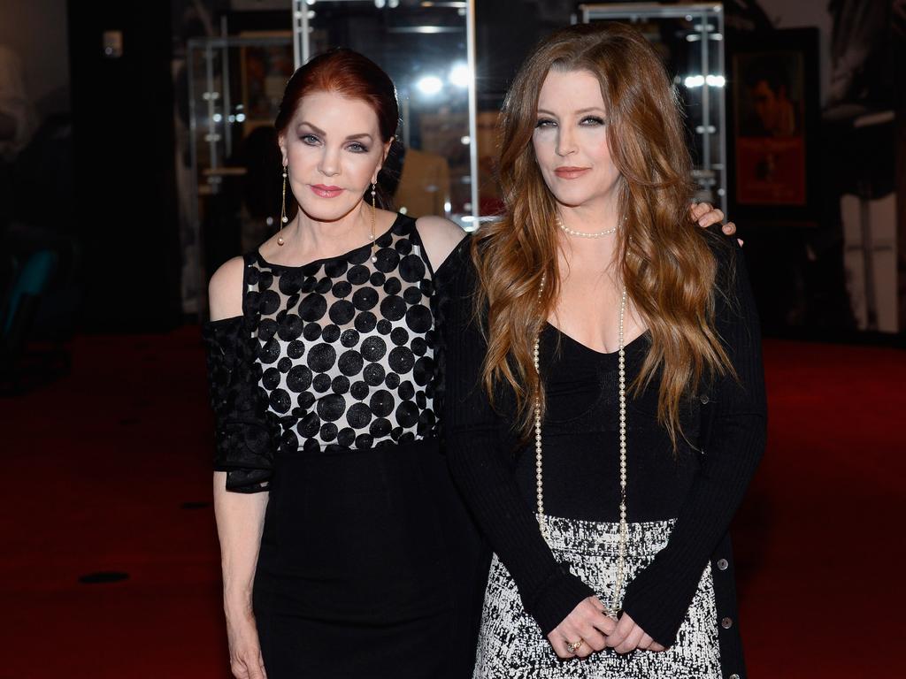 Priscilla and Lisa Marie have been carrying on Elvis Presley’s legacy. Picture: Bryan Steffy/WireImage