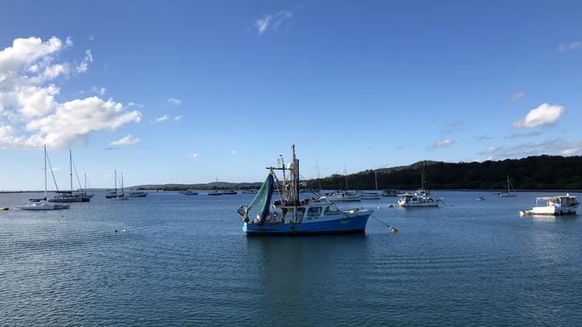 Boats out in Moreton Bay. Picture: Paula Shearer.