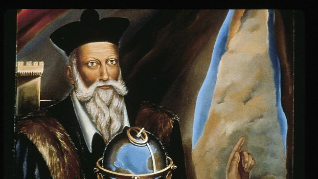 Some experts erroneously believed that Nostradamus had predicted the world’s end in 1999 — but his prophecies have continued still 25 years later. Picture: History Channel