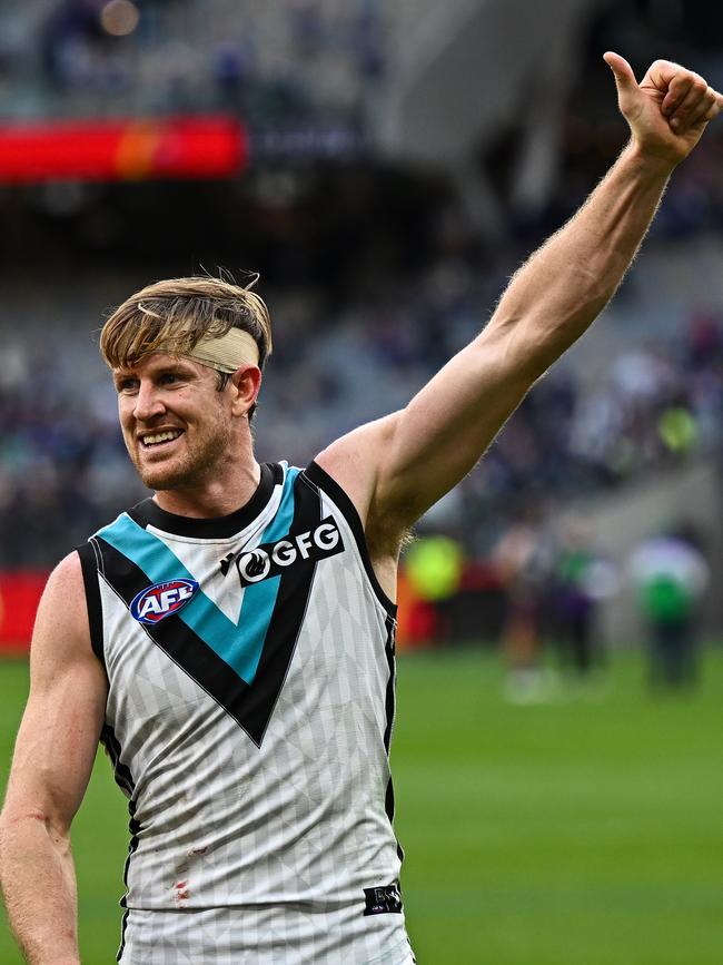 Tom Jonas has announced his retirement. Picture: Daniel Carson/AFL Photos