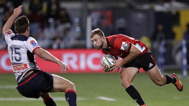 Braydon Ennor puts Dane Haylett-Petty on skates. Picture: AP