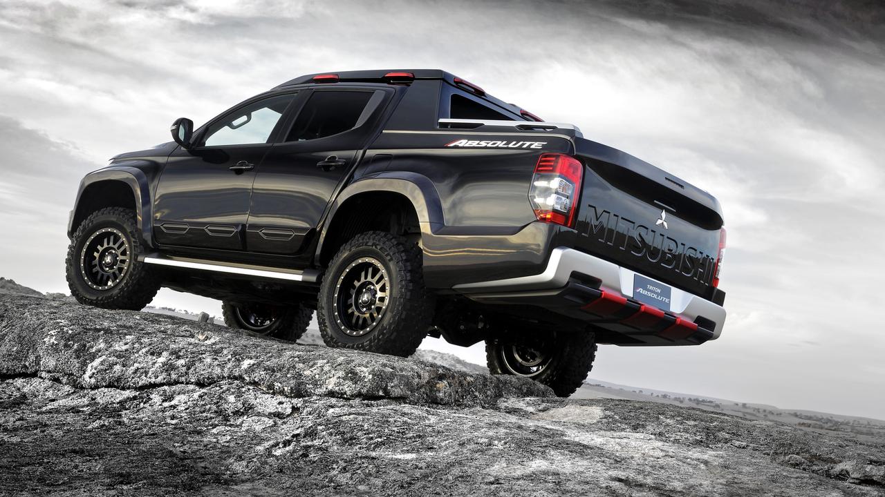 Mitsubishi Triton Absolute concept builds on the ute’s off-road prowess.