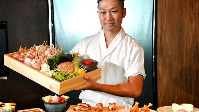 Chef Akihiro Kitade. Picture: John Gass