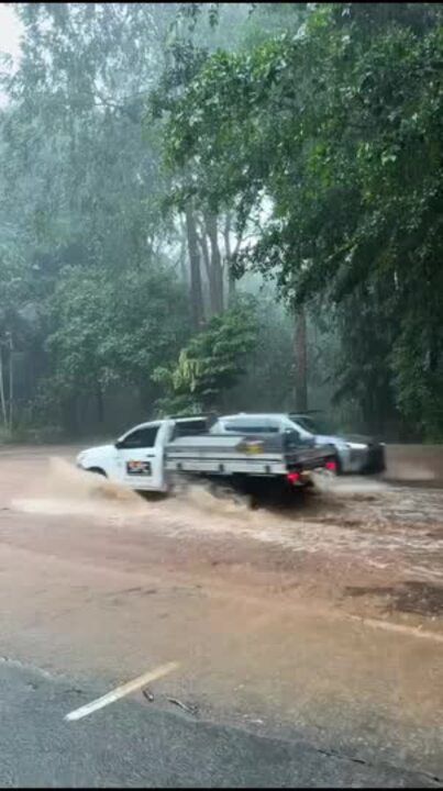 Cairns streets turned to creek in hectic deluge