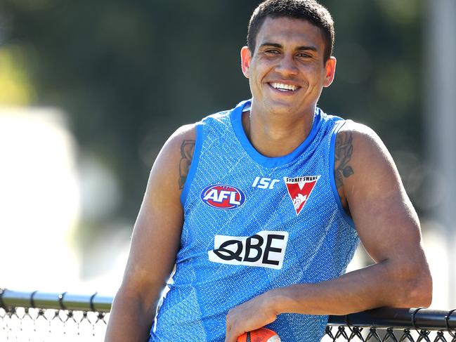 James Bell will make his AFL debut for the Swans on Saturday. Picture: Phil Hillyard