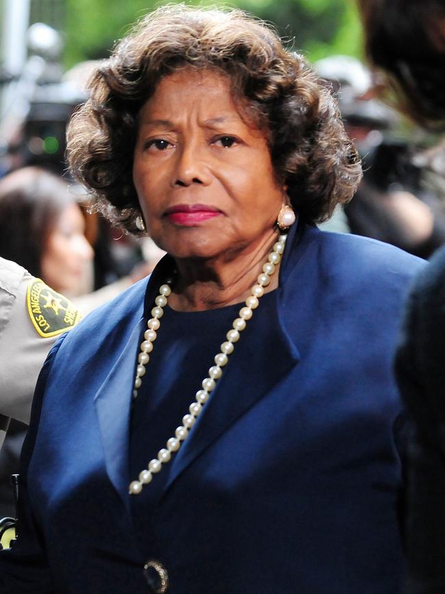 Grandmother Katherine Jackson. Picture: AFP