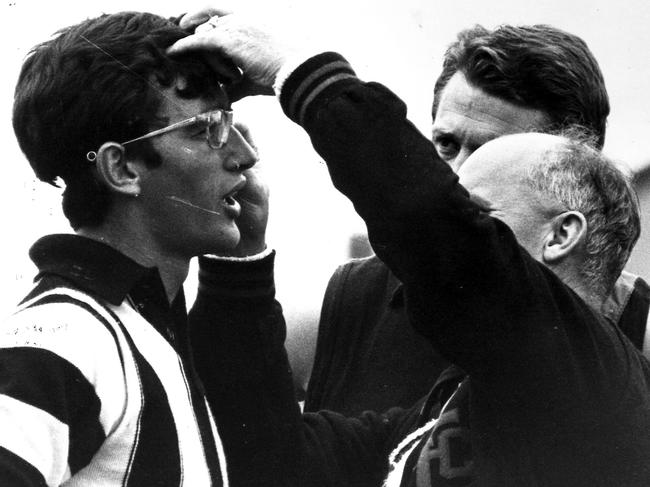 Hardmen of forgotten footy era delivered broken jaws and dreams