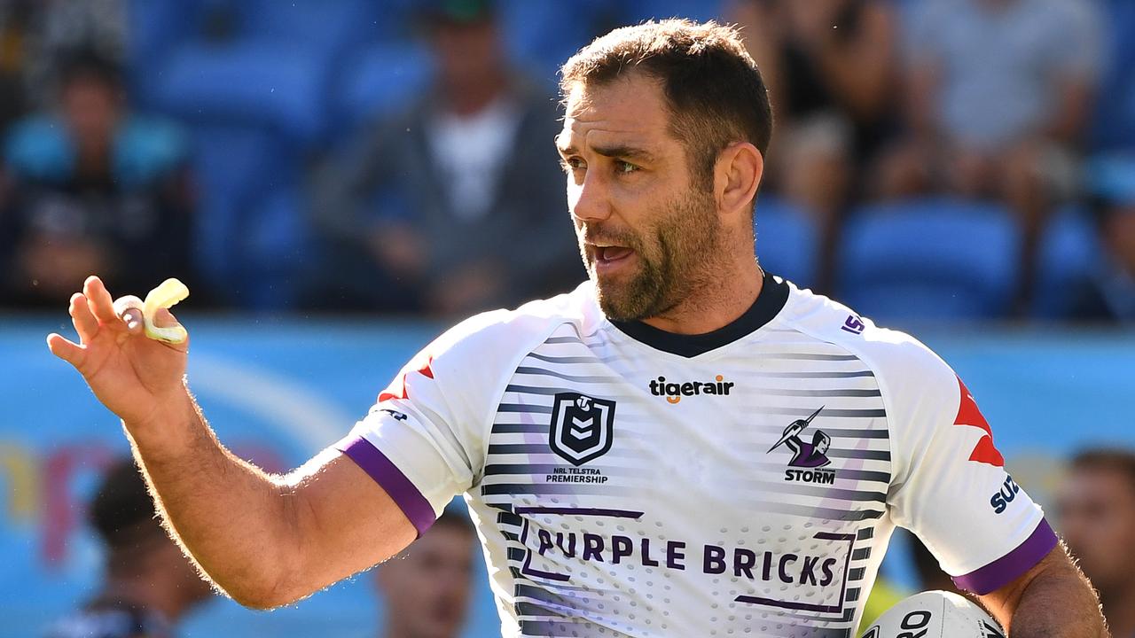 Cameron Smith has copped it from a Manly legend.