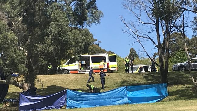 Hillcrest Primary School, Tasmania jumping castle incident. Photo: Helen Kempton