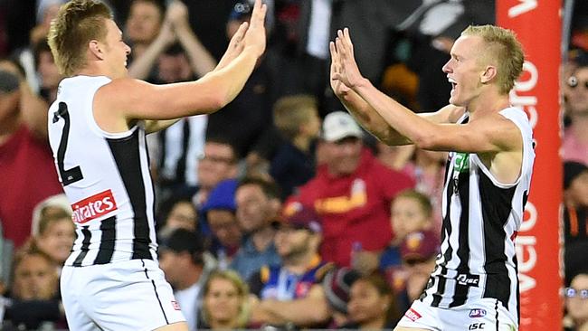 Jaidyn Stephenson (right) has committed. Now for Jordan De Goey. Pic: AAP