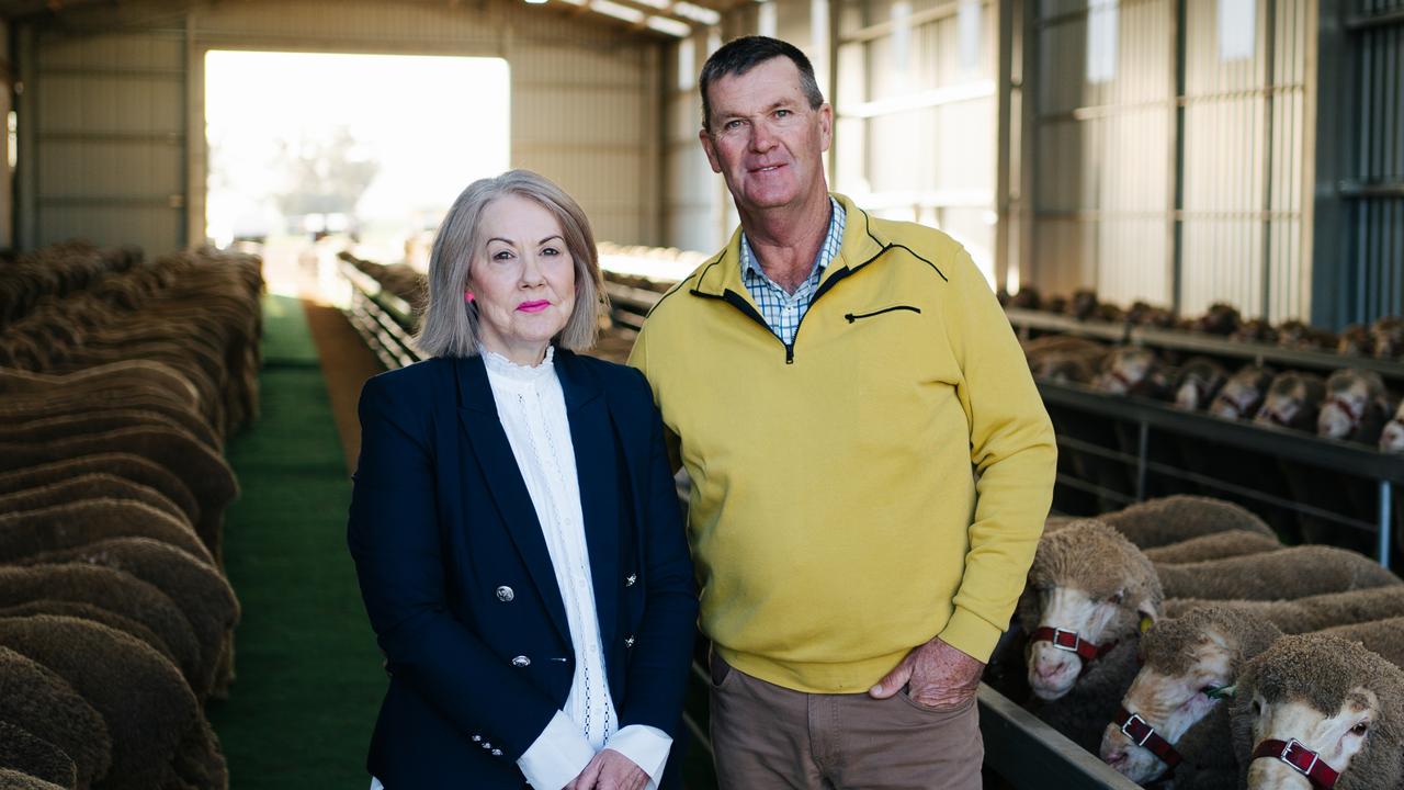 Nigel and Kate Kerin from Kerin Agriculture at Yeoval in NSW.