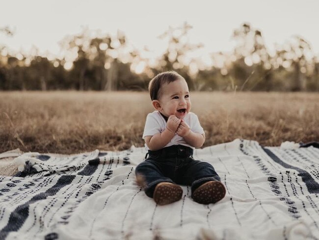 Ryder Corrigan, seven months old.