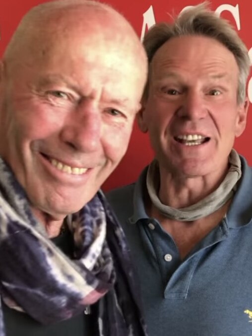 Don Scott and Sam Newman host the You Cannot Be Serious podcast. Picture: Instagram