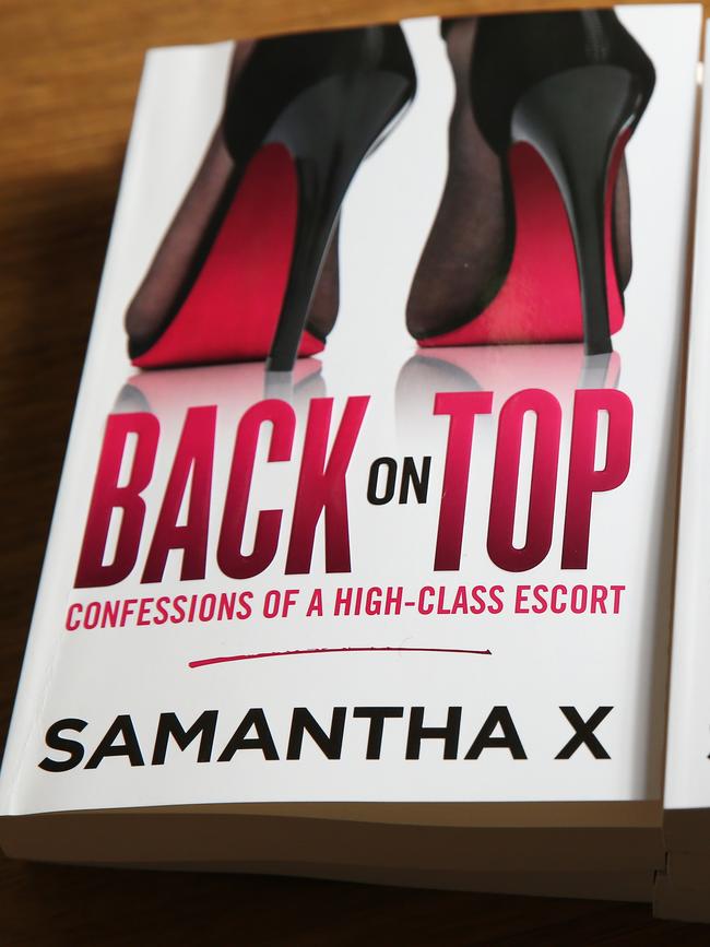 Samantha X is also a best-selling writer. Picture: Toby Zerna