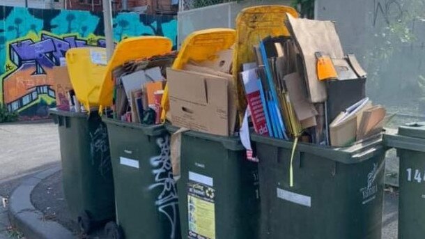 The City of Yarra bungled the rollout of fortnightly recycling rubbish collection.