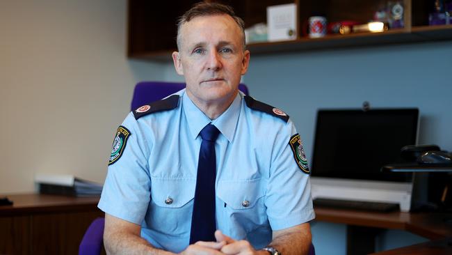 Assistant Commissioner Tony Crandell likes to get back on the beat. Picture: Tim Hunter