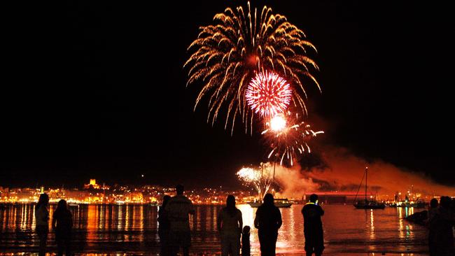 New Years Eve celebrations in Newcastle.