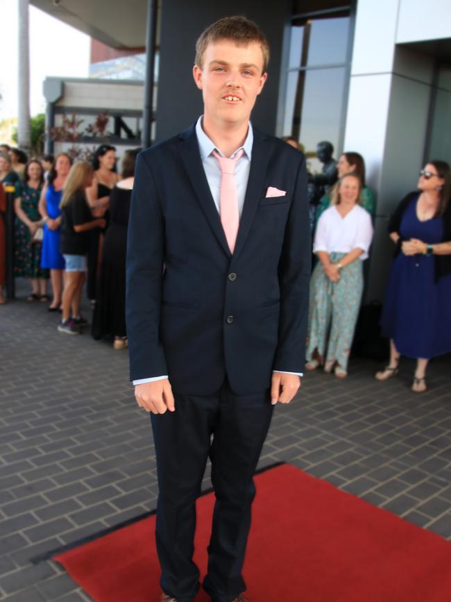 Caine Mudge at the 2023 Bundaberg Special School formal. Image credit: Bundaberg Special School.