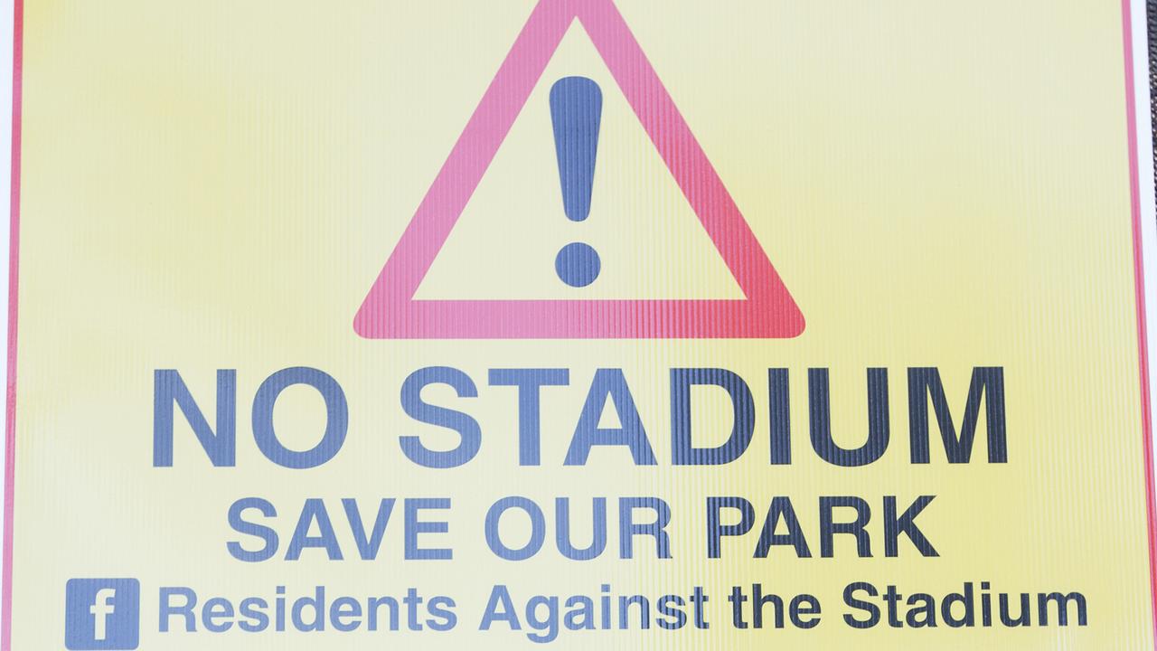 Malvern East residents are concerned about the amount of money being spent on a stadium. Picture: Sarah Matray