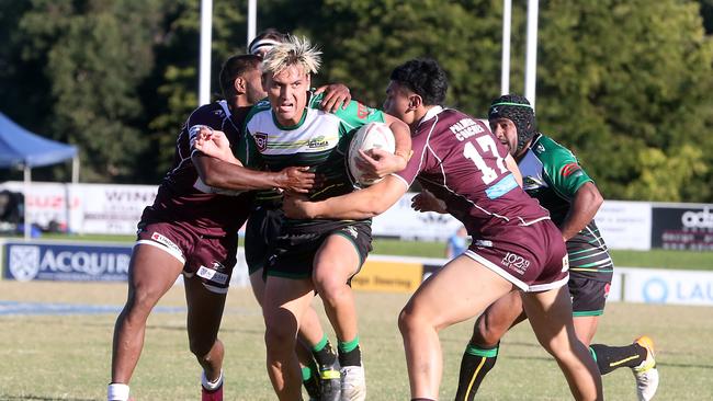 Rugby League Gold Coast A-Grade Round 2 - Burleigh Bears vs. Helensvale Hornets at Pizzey Park. Jordan Birch. 16 May 2021 Miami Picture by Richard Gosling