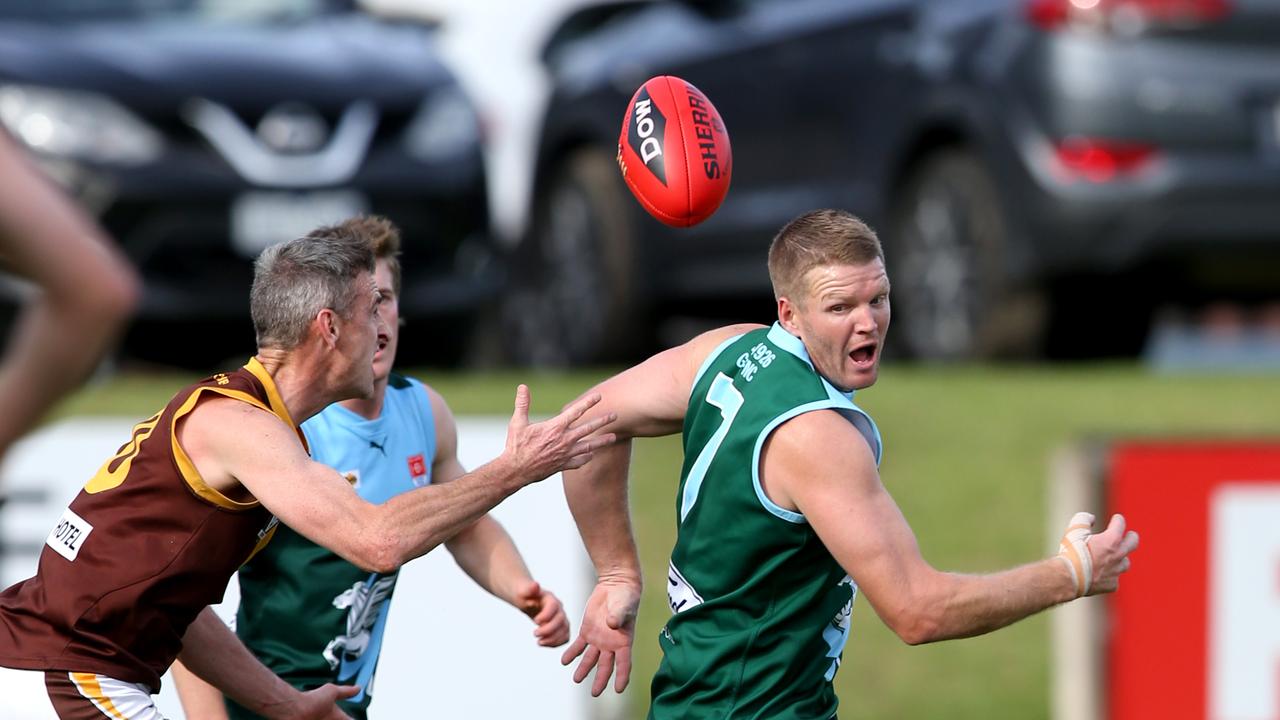 BFNL - Ammos v Drysdale.  Geelong Amateurs Mitchell Day. Picture; Mike Dugdale