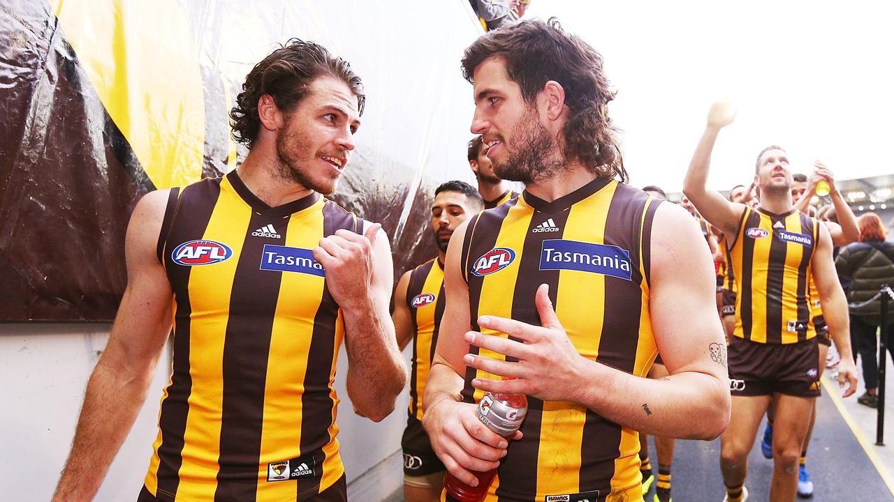 Could Isaac Smith or Ben Stratton lead the Hawks in 2019? Photo: Michael Dodge/Getty Images