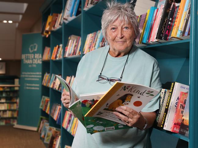 Pictured at Better Read Than Dead bookshop on King Street in Newtown is bookseller Kate Cooley.Kate is of the opinion that recently childrens books have become quite preachy and they're all getting a bit repetitive.Picture: Richard Dobson