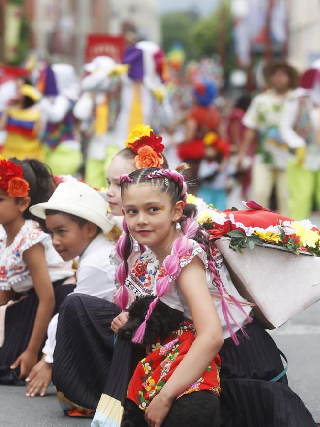 Hobart Christmas Pageant 2024. Picture: Nikki Davis-Jones