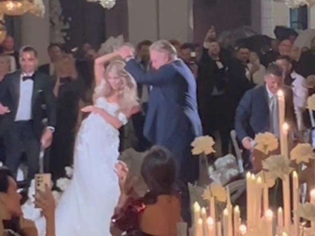 Kyle and Tegan’s bridal dance was to Guy Sebastian singing Ray Charles’ classic “Hallelujah I love her so”. Picture: Supplied