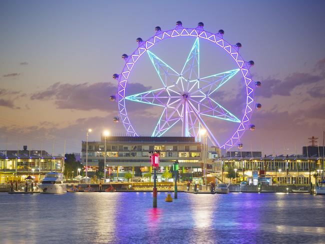 Take a ride on the Melbourne Star Observation Wheel. Picture: Visit Victoria