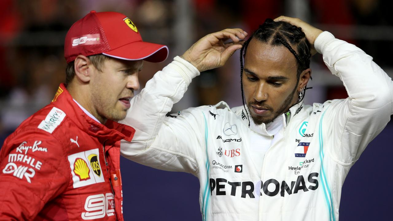 Lewis Hamilton has been mooted to replace Sebastian Vettel at Ferrari.