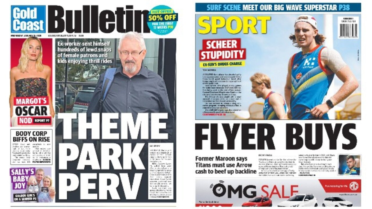 Exclusive First Look At Tomorrows Front And Back Pages Of The Bulletin