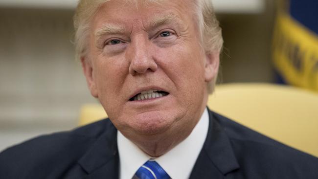 President Donald Trump. Pic: AP