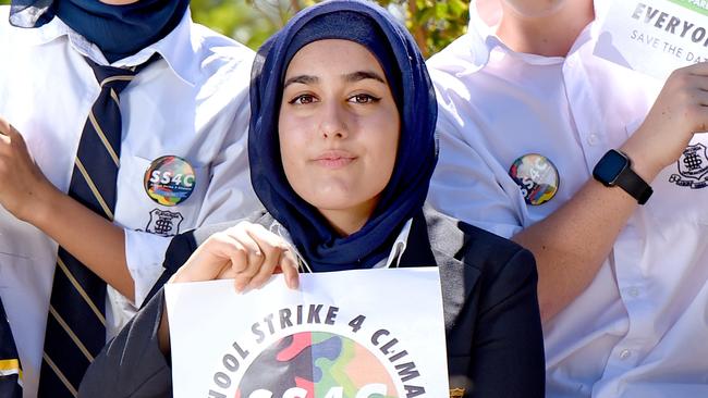 Central Ward candidate Doha Khan helped organised a climate change protest last year, attracting thousands. Photo Naomi Jellicoe