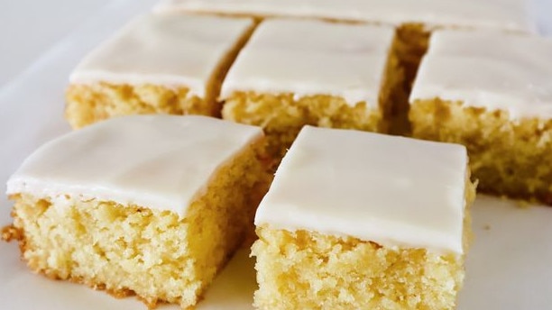 This lemon cake will melt in your mouth.