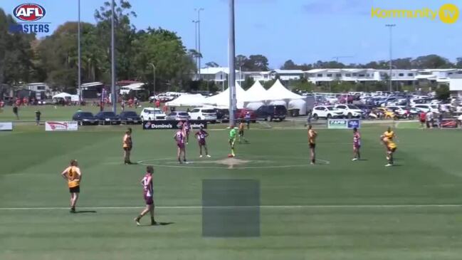 Replay: AFL Masters National Carnival - QLD v WA (Mens 40s)