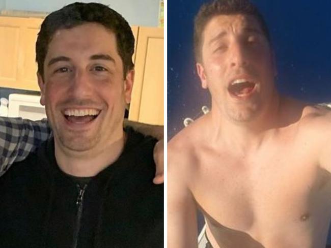 Jason Biggs shows off 20kg weight loss transformation.