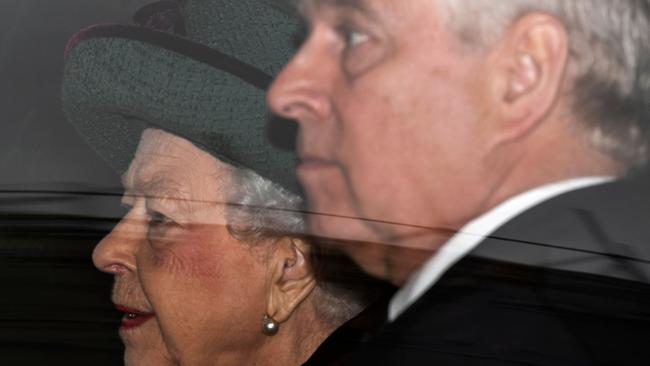 Prince Andrew remains close to the Queen and was with her just days ago. (Photo by JUSTIN TALLIS / AFP)