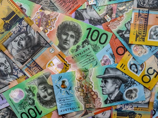 AUSTRALIA - NewsWire Photos - General view editorial generic stock photo image of Australian cash money currency. Picture: NewsWire / Nicholas Eagar