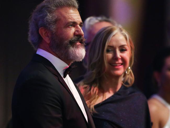 Mel Gibson during the 6th AACTA Awards. Picture: Mark Metcalfe/Getty